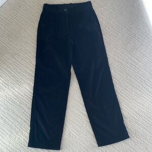 Aritzia the group babaton. Black corduroy pants. Size 6. Straight leg